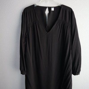 Long Sleeve Black Dress